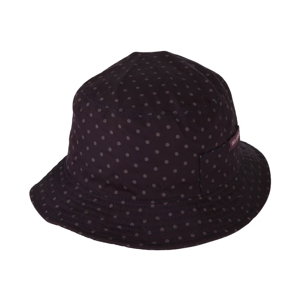 DOLCE & GABBANA Hat Dark Purple Made in Italy, NWT, Size M/57